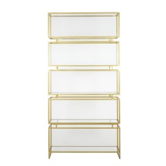 SHELF 5 LCM ANTIQUE GOLD 205 - CABINETS, SHELVES